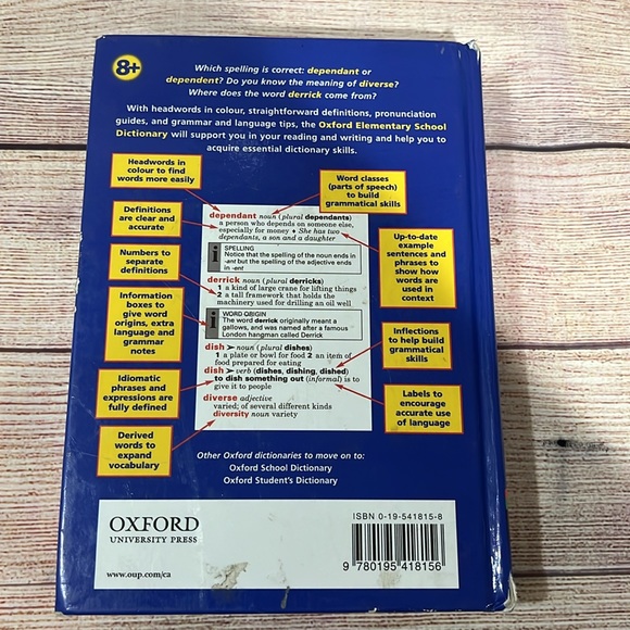 Oxford Elementary School Dictionary 8+ - Picture 3 of 7